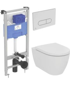 Ideal Standard komplekts - pods ar SC vāku i.life O Hydrotwist, rāmis ProSys, taustiņš Oleas (hroms) Крупная бытовая техника