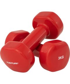 Tunturi hantle 14TUSFU111 winylowe 2 x 3 kg Jaunumi - Sports