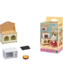 Figurka Epoch SYLVANIAN Szafka z kuchenką mikrofalową 05443 Figūriņas un varoņi