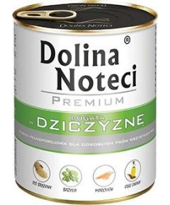 Dolina Noteci Premium Bogata w Dziczyznę 800g Suņu barība
