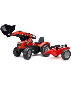 Falk FALK Traktor Massey Ferguson Czerwony na Pedały z Przyczepką od 3 Lat Jaunumi, Bērnu preces