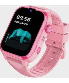 Garett Viedpulkstenis Kids Hero Pro 4G Face Unlock / GPS / GEO location / WhatsApp / Rotary button / "Kids Size" strap Rozā Smart-Watch Pulksteņi