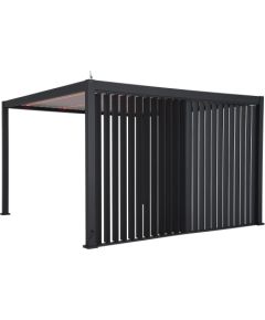 Vertical shutter wall for gazebo MIRADOR-111 4m, dark grey Тенты и аксессуары