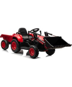 Lean Cars Rechargeable tractor with bucket BW-X002A Red Jaunumi, Bērnu preces