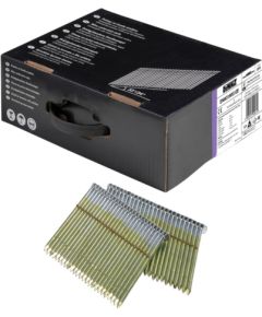 Naglas DeWalt DNW3190G12E; 90x3,1 mm; 33°; 2200 gab. Гвозди