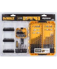 Urbju un skrūvgriežu uzgaļu komplekts DeWalt DT70759-QZ; 63 gab. Аксессуары для дрелей