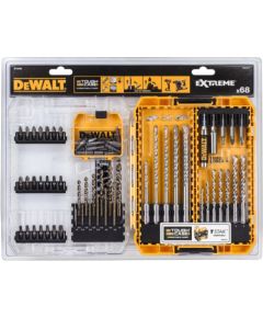 Urbju un skrūvgriežu uzgaļu komplekts DeWalt DT70760-QZ; 68 gab. Аксессуары для дрелей