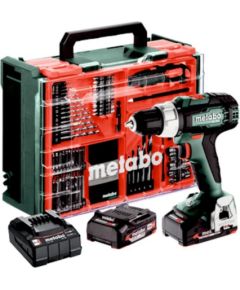 Urbjmašīna-skrūvgriezis Metabo BS 18 L Set; 18 V; 2x2,0 Ah akum. Аккумуляторная дрель / шуруповёрты