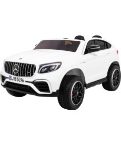 Pojazd na akumulator Mercedes GLC 63S Biały Jaunumi, Bērnu preces