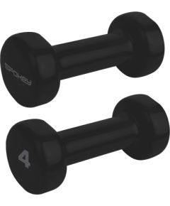 Vinila hanteles komplekts Spokey SHAPE 2x 4 kg Hanteles  un  komplekti 