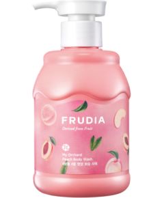 Frudia, Delivered From Fruit, Peach, Cleaning, Body Wash, 350 ml Dušas želejas ķermenim