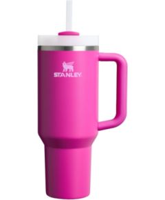 Stanley Termokrūze ar salmiņu The Quencher H2.O FlowState Tumbler 1.18L  fuksija Termosi un Termokrūzes