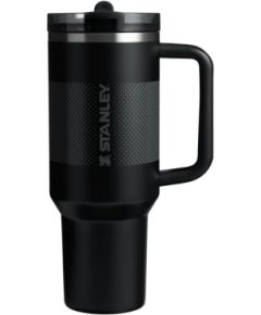 Stanley Термокружка с трубочкой The Quencher ProTour Flip Straw Tumbler 1,18 л, черная Термо кружки