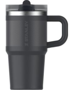 Stanley Termokrūze ar salmiņu The Quencher ProTour Flip Straw Tumbler 0,59L melna Termosi un Termokrūzes