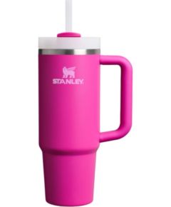 Stanley Termokrūze ar salmiņu The Quencher H2.O FlowState Tumbler 0.89L fuksija Termosi un Termokrūzes