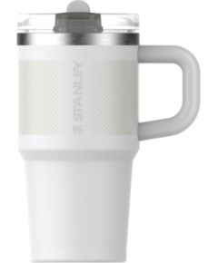 Stanley Termokrūze ar salmiņu The Quencher ProTour Flip Straw Tumbler 0,59L balta Termosi un Termokrūzes
