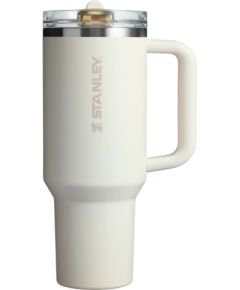 Stanley Термокружка с трубочкой The Quencher ProTour Flip Straw Tumbler 1,18 л кремового цвета Термо кружки