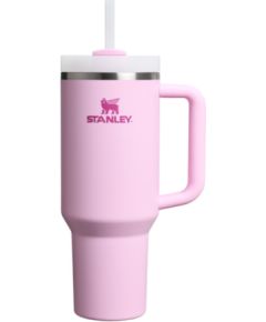 Stanley Termokrūze ar salmiņu The Quencher H2.O FlowState Tumbler 1.18L rozā Termosi un Termokrūzes