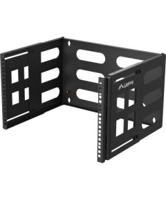 Lanberg Folding Bracket Wall-mount 19" 6U 497x400/240, Black Серверы и компоненты серверов
