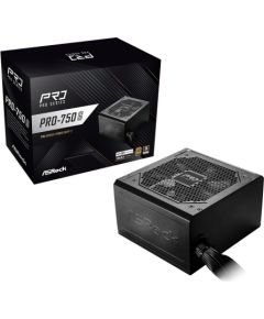 Zasilacz ASRock PRO-750G 750W 80 PLUS Gold Блоки питания