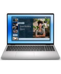 DELL DC16251 Intel Core 7 150U Laptop 40.6 cm (16") Full HD+ 16 GB DDR5-SDRAM 512 GB SSD Wi-Fi 6E (802.11ax) Windows 11 Pro Platinum, Silver Portatīvie datori