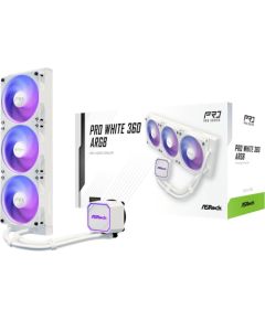 Chłodzenie ASRock Pro White 360 ARGB Охлаждение процессора
