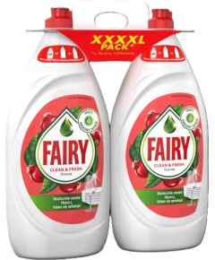 FAIRY Pomegranate trauku mazgāšanas līdzeklis, komplekts, 2x1350ml - 80803884 Очистка и химические вещества