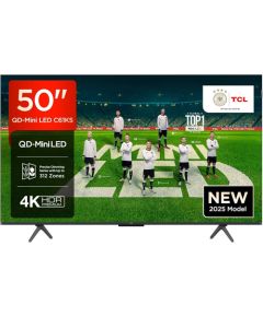 TCL 50" | QD-MiniLED | 4K UHD | DVB-T2/T/C/S2/S | SmartTV | GoogleTV | WIFI | Bluetooth | 3xHDMI | 2xUSB | 120Hz Televizori