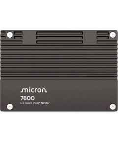 Micron 7600 PRO 7.68TB NVMe U.2 (15mm) Enterprise SSD Single Pack SSD Cietie Diski (Solid state drive)