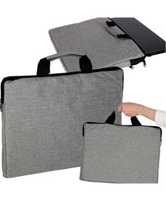 RoGer Klēpjdatora Somiņa 15,6” Pelēka Somas portatīvajiem datoriem