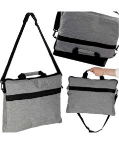 RoGer Klēpjdatora Maciņš-Soma 15,6″ Pelēks Somas portatīvajiem datoriem