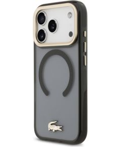Lacoste PC/TPU Frosted Finish Gold Logo MagSafe Case Aizsargapvalks priekš Apple iPhone 17 Pro Neoriģinālie Maciņi