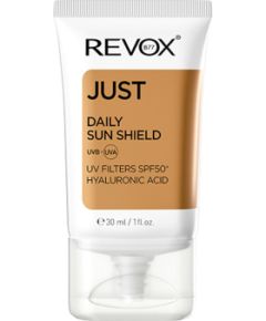 Revox B77, Just Daily Sun Shield, Dehydration, Sunscreen Cream, For Face, 50+, 30 ml *Tester Ķermeņa kosmētika