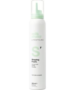Milk Shake, Lifestyling, Hair Styling Mousse, Shaping, Strong Hold, 200 ml Matu kopšana