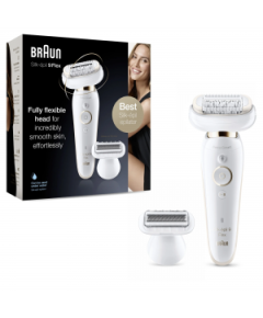 Braun Silk-épil 5-030, epilator (white/pink, bikini trimmer, shaving attachment, trimmer attachment, + entry-level attachment for sensitive areas) Epilatori, bikini trimmeri, sieviešu skuvekļi