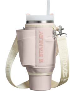 Stanley Чехол для термокружки с трубочкой The All-Day Quencher Carry-All 0.89L светло-розовый Термо кружки