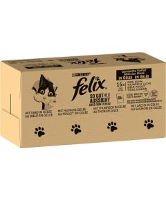 Purina Felix MIX 120x85g Консервы кошек
