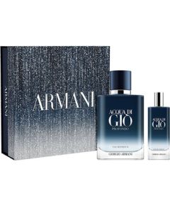 Giorgio Armani Acqua Di Gio Profondo Dárková sada EDP 100 ml a miniaturka EDP 15 ml 100ml Парфюмерные наборы