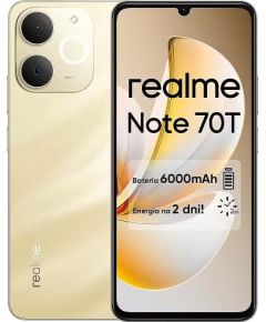 Realme Note 70T 4/256GB gold Mobilie telefoni