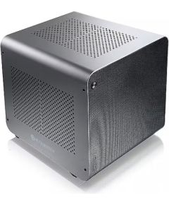 Raijintek METIS EVO AL Mini–ITX case – silver Datoru korpusi
