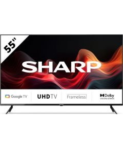 Sharp 50" | LED | 4K UHD | DVB-T2/C/S2 | Smart TV | Wi-Fi | Bluetooth | 4xHDMI | 2xUSB | 60Hz Televizori