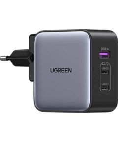 Ugreen Nexode, 2x USB-C + USB, 65W Зарядные устройства