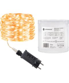 Springos  Ziemassvētku lampiņas, LED virtenes