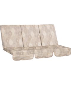Cushion swings MONTREAL 114x52x9cm, beige circles3pc Новинки Для дома и сада 