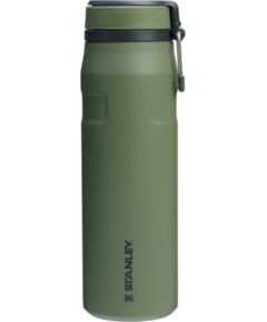 Stanley Termopudele The IceFlow Bottle Twist Flip 0,7L tumši zaļa Pudeles