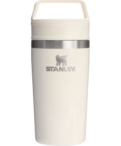 Stanley Termokrūze The Café-To-Go Travel Mug 0,35L glancētā krēmkrāsā Galda piederumi