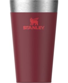 Stanley Термостекло Стакан Stacking 0,47 л темно-красный Термо кружки