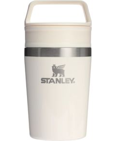 Stanley Termokrūze The Café-To-Go Travel Mug 0,23L glancētā krēmkrāsā Galda piederumi