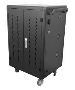 Charging trolley for laptops and tablets DELTACO up to 14", 36 slots, double door, black / DPS-0202/ Uzlādes rati Решения для зарядки
