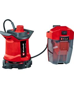 Einhell cordless dirty water pump GE-DP 18/25 LL Li-Solo, 18Volt, submersible / pressure pump (red/black, without battery and charger) Новинки Для дома и сада 